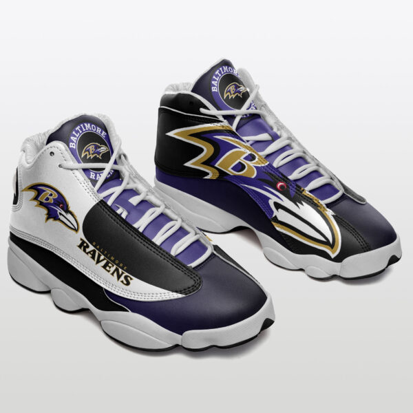 Tubopro Baltimore Ravens NFL AJ13 Sneakers Shoes For Men And Women