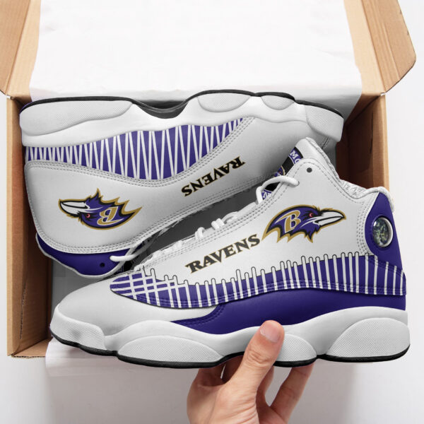 Tubopro Baltimore Ravens NFL AJ13 Sneakers Shoes For Men And Women