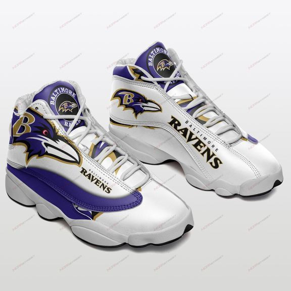 Tubopro Baltimore Ravens NFL AJ13 Sneakers Shoes For Men And Women