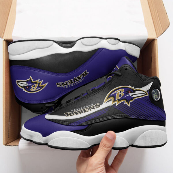 Tubopro Baltimore Ravens NFL AJ13 Sneakers Shoes For Men And Women
