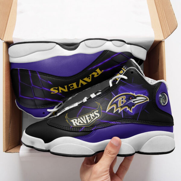 Tubopro Baltimore Ravens NFL AJ13 Sneakers Shoes For Men And Women