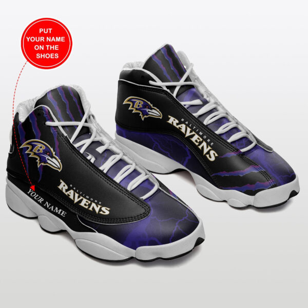 Tubopro Baltimore Ravens NFL AJ13 Sneakers Shoes For Men And Women