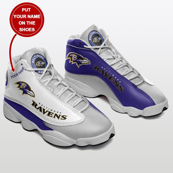 Tubopro Baltimore Ravens NFL AJ13 Sneakers Shoes For Men And Women
