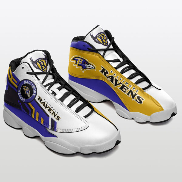 Tubopro Baltimore Ravens NFL AJ13 Sneakers Shoes For Men And Women