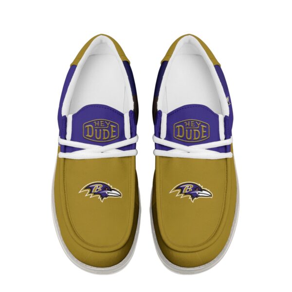 Tubopro Baltimore Ravens Personalized Hey Dude Shoes For Men And Women - Image 5