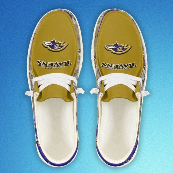Tubopro Baltimore Ravens Personalized Hey Dude Shoes For Men And Women - Image 3