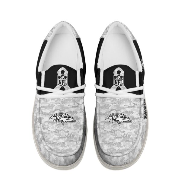 Tubopro Baltimore Ravens Personalized Hey Dude Shoes For Men And Women - Image 4