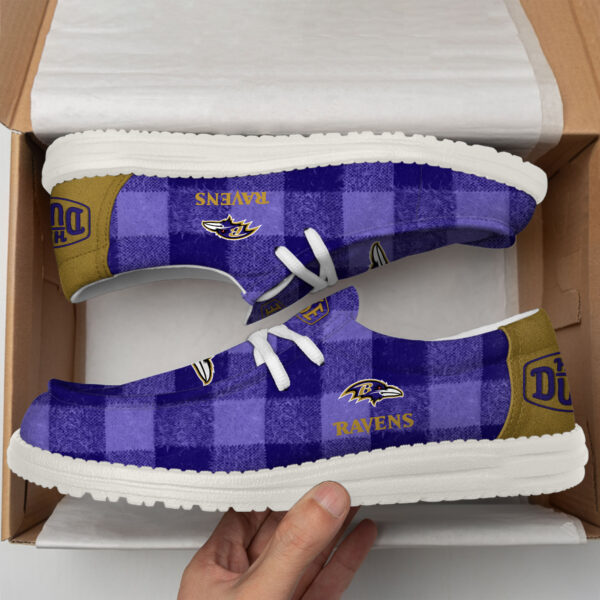 Tubopro Baltimore Ravens Personalized Hey Dude Shoes For Men And Women - Image 5