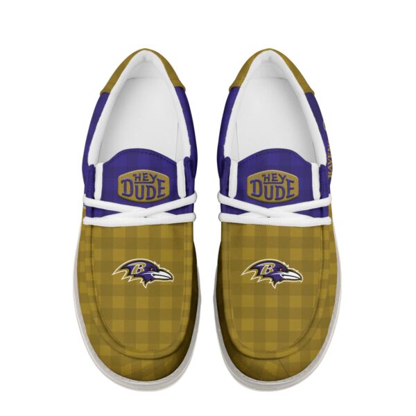 Tubopro Baltimore Ravens Personalized Hey Dude Shoes For Men And Women - Image 5