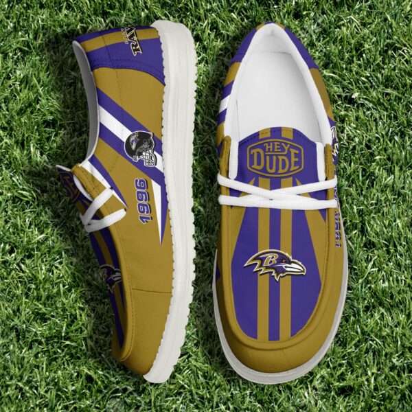 Tubopro Baltimore Ravens Personalized Hey Dude Shoes For Men And Women
