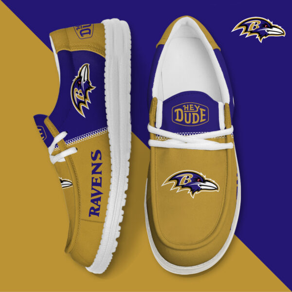 Tubopro Baltimore Ravens Personalized Hey Dude Shoes For Men And Women