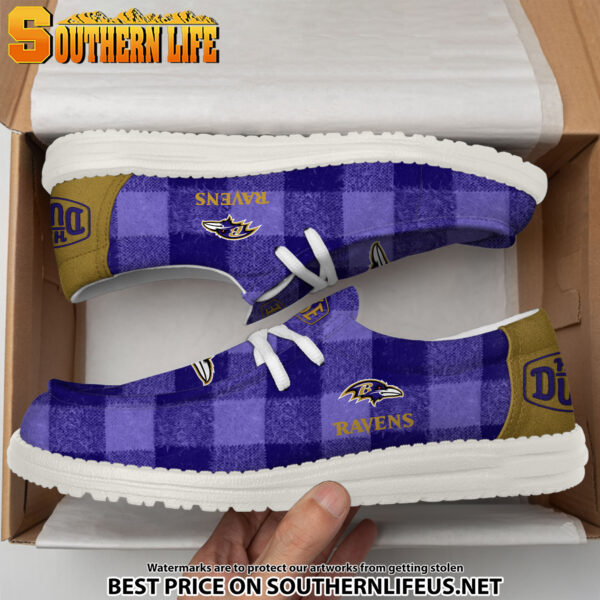 Tubopro Baltimore Ravens Personalized Hey Dude Shoes For Men And Women - Image 4