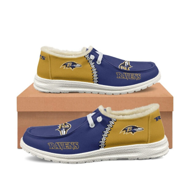 Tubopro Baltimore Ravens Personalized Hey Dude Shoes For Men And Women