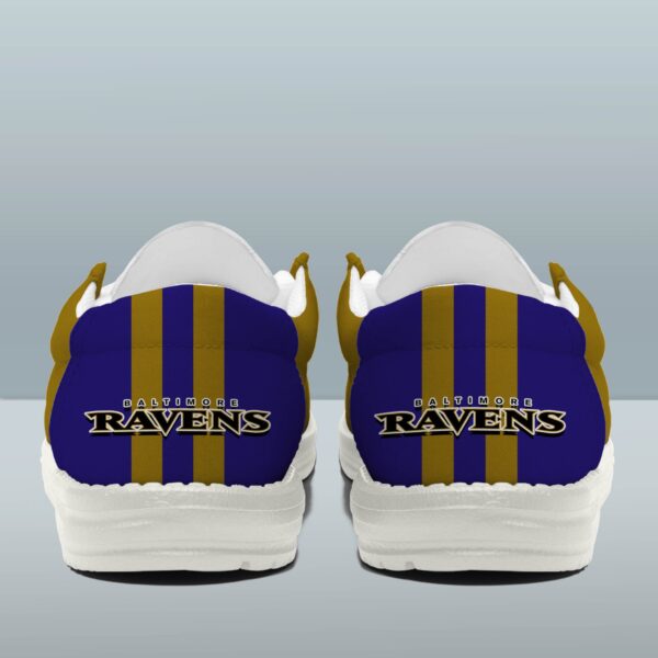 Tubopro Baltimore Ravens Personalized Hey Dude Shoes For Men And Women - Image 4