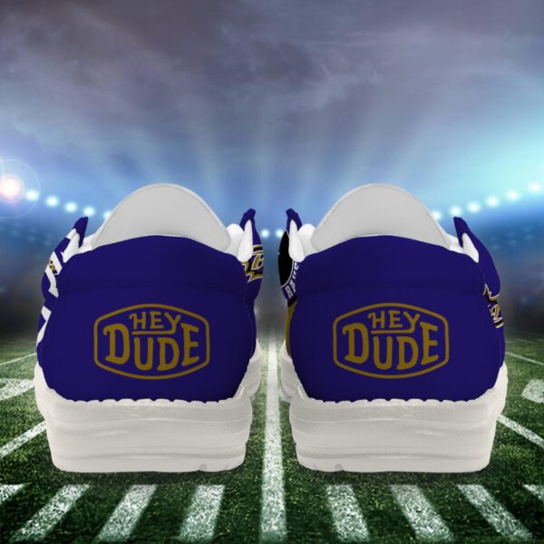 Tubopro Baltimore Ravens Personalized Hey Dude Shoes For Men And Women - Image 4