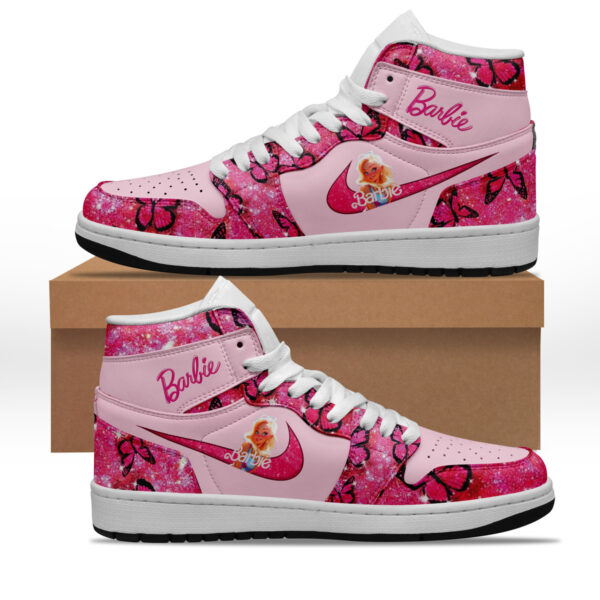 Tubopro Barbie AJ1 High Sneakers Shoes For Men And Women