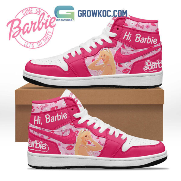 Tubopro Barbie AJ1 High Sneakers Shoes For Men And Women