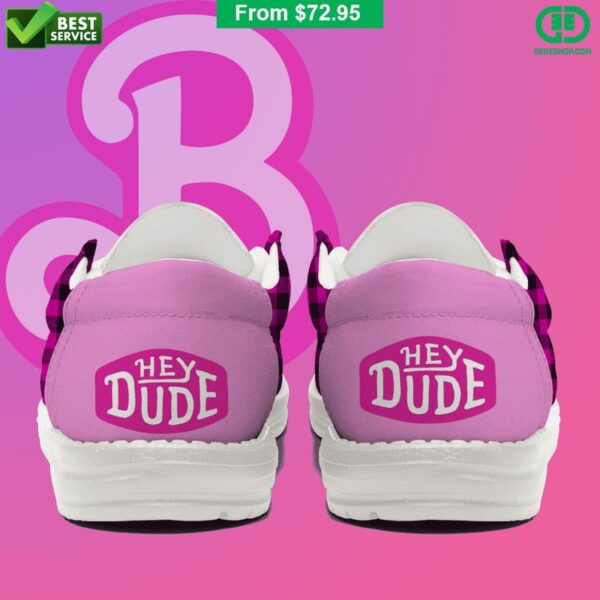 Tubopro Barbie Personalized Hey Dude Shoes For Men And Women - Image 3