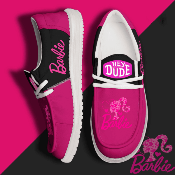 Tubopro Barbie Personalized Hey Dude Shoes For Men And Women