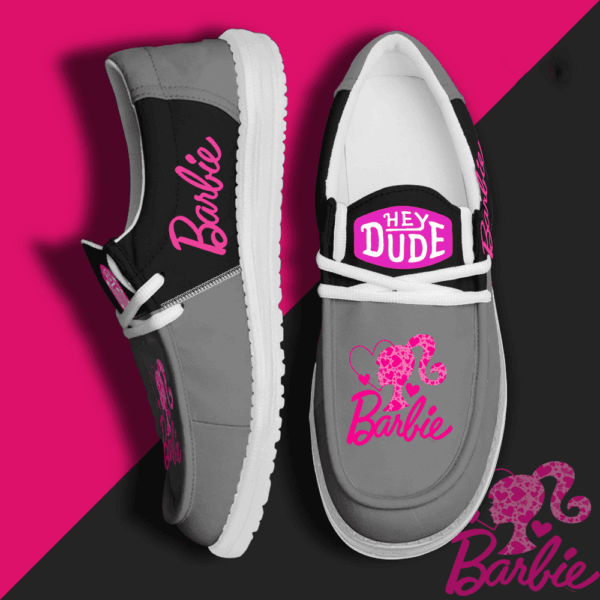 Tubopro Barbie Personalized Hey Dude Shoes For Men And Women