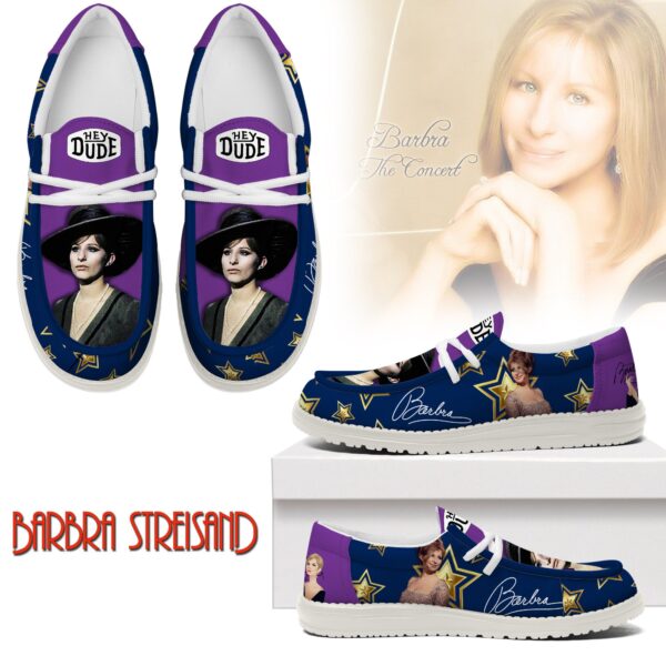 Tubopro Barbra Streisand Personalized Hey Dude Shoes For Men And Women