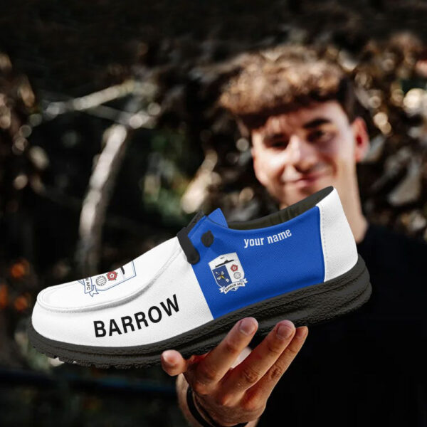 Tubopro Barrow AFC Personalized Hey Dude Shoes For Men And Women - Image 4