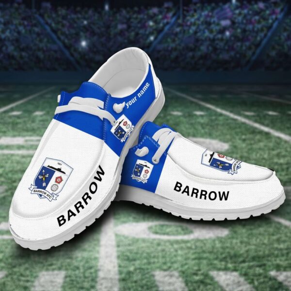 Tubopro Barrow AFC Personalized Hey Dude Shoes For Men And Women