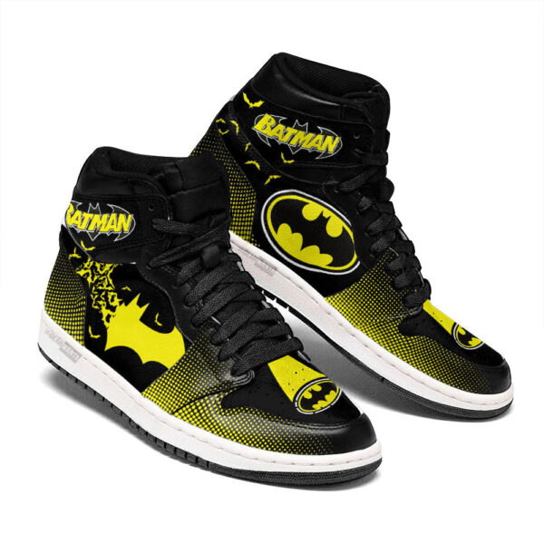 Tubopro Batman AJ1 High Sneakers Shoes For Men And Women - Image 2