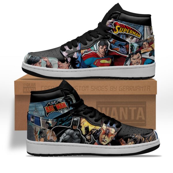Tubopro Batman AJ1 High Sneakers Shoes For Men And Women