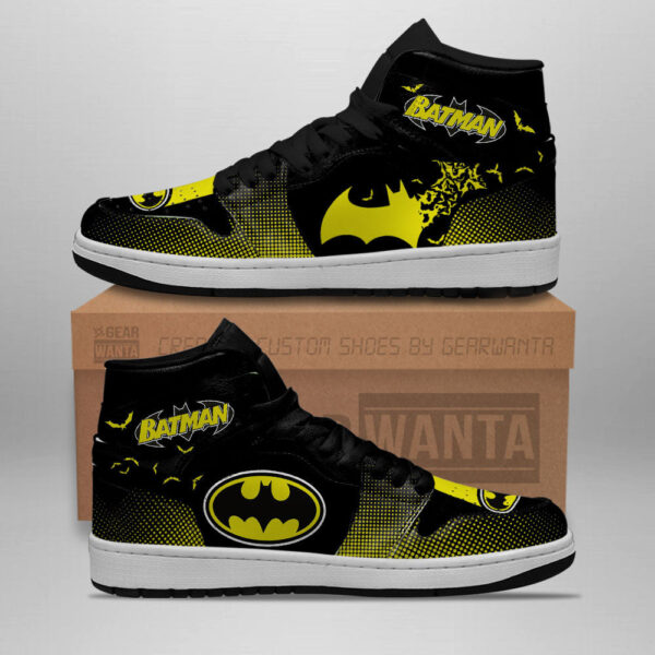 Tubopro Batman AJ1 High Sneakers Shoes For Men And Women