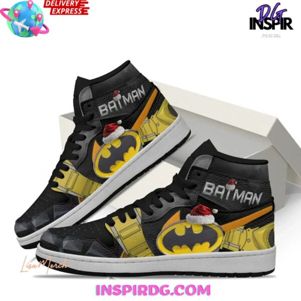 Tubopro Batman High Sneakers Shoes For Men And Women - Image 2