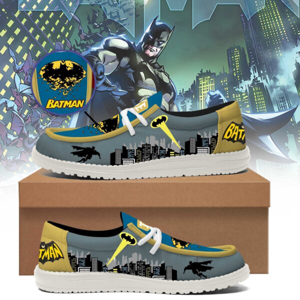 Tubopro Batman Hey Dude Shoes For Men And Women