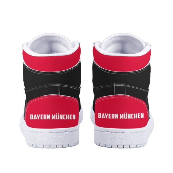 Tubopro Bayern Munchen AJ1 High Sneakers Shoes For Men And Women - Image 4