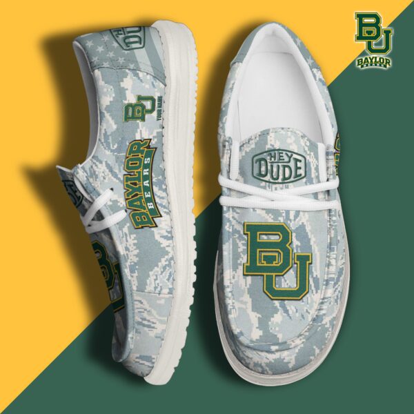 Tubopro Baylor Bears Personalized Hey Dude Shoes For Men And Women