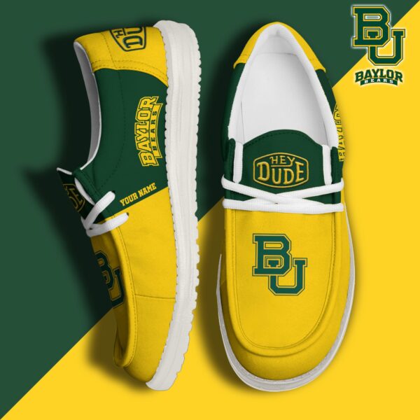 Tubopro Baylor Bears Personalized Hey Dude Shoes For Men And Women