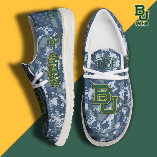 Tubopro Baylor Bears Personalized Hey Dude Shoes For Men And Women