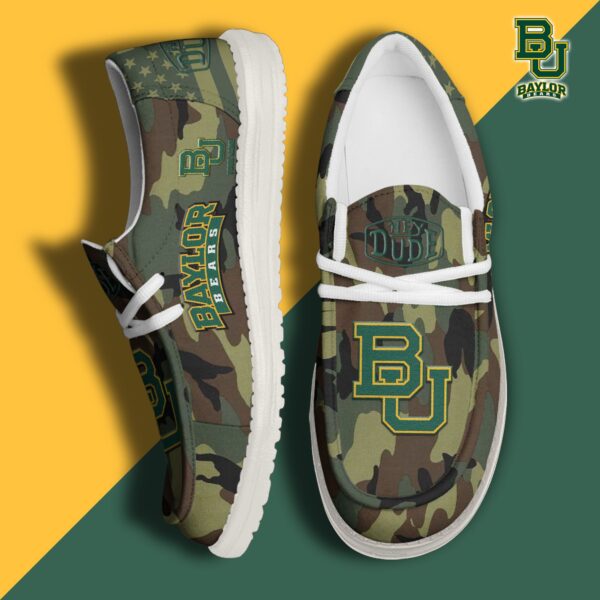 Tubopro Baylor Bears Personalized Hey Dude Shoes For Men And Women