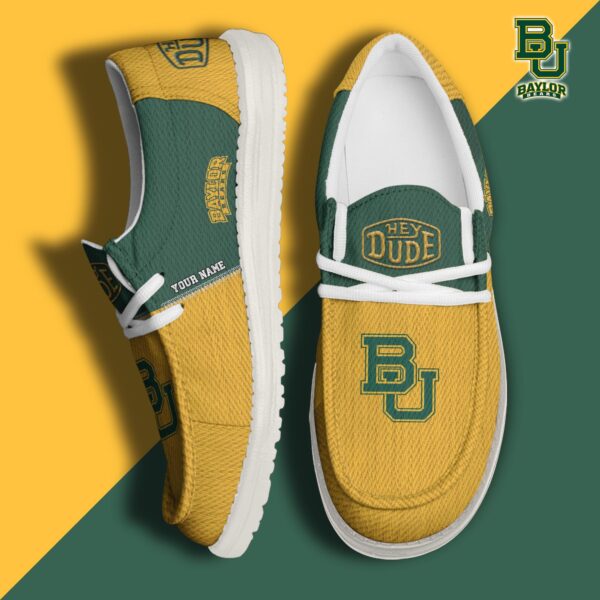 Tubopro Baylor Bears Personalized Hey Dude Shoes For Men And Women
