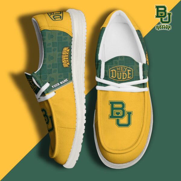 Tubopro Baylor Bears Personalized Hey Dude Shoes For Men And Women