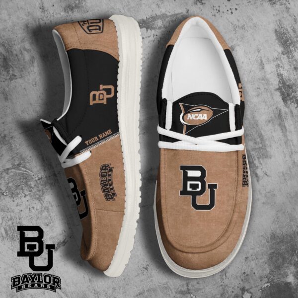 Tubopro Baylor Bears Personalized Hey Dude Shoes For Men And Women