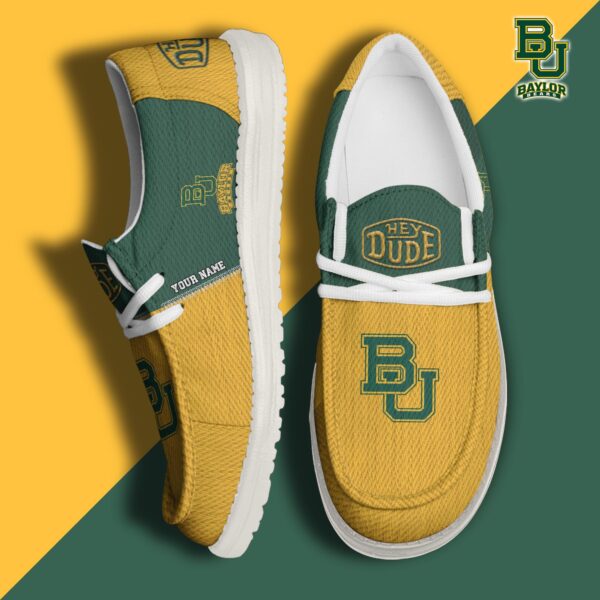 Tubopro Baylor Bears Personalized Hey Dude Shoes For Men And Women