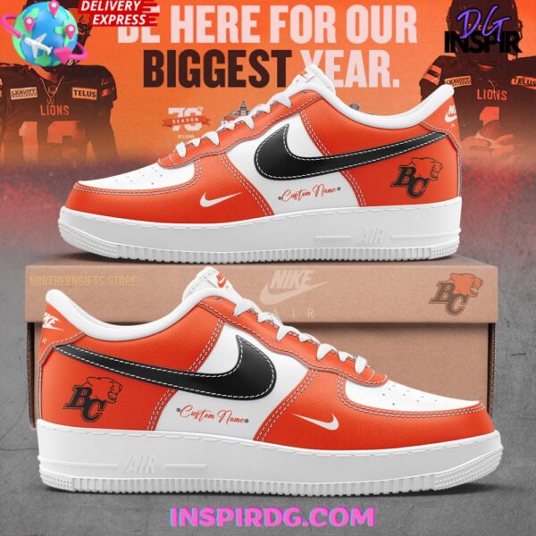 Tubopro BC Lions Air Low-Top Sneakers Shoes For Men And Women