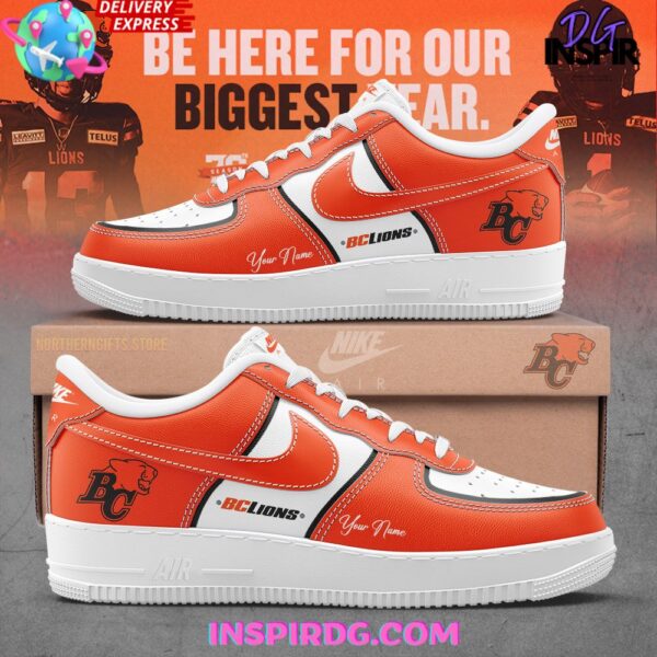 Tubopro BC Lions Air Low-Top Sneakers Shoes For Men And Women