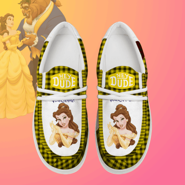 Tubopro Beauty And The Beast Personalized Hey Dude Shoes For Men And Women - Image 4