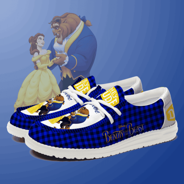 Tubopro Beauty And The Beast Personalized Hey Dude Shoes For Men And Women - Image 5