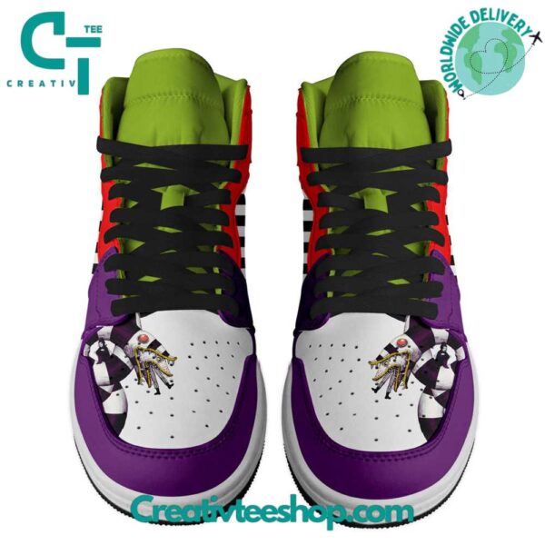 Tubopro Beetlejuice AJ1 High Sneakers Shoes For Men And Women - Image 2