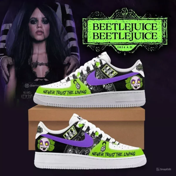Tubopro Beetlejuice Beetlejuice Air Low-Top Sneakers Shoes For Men And Women