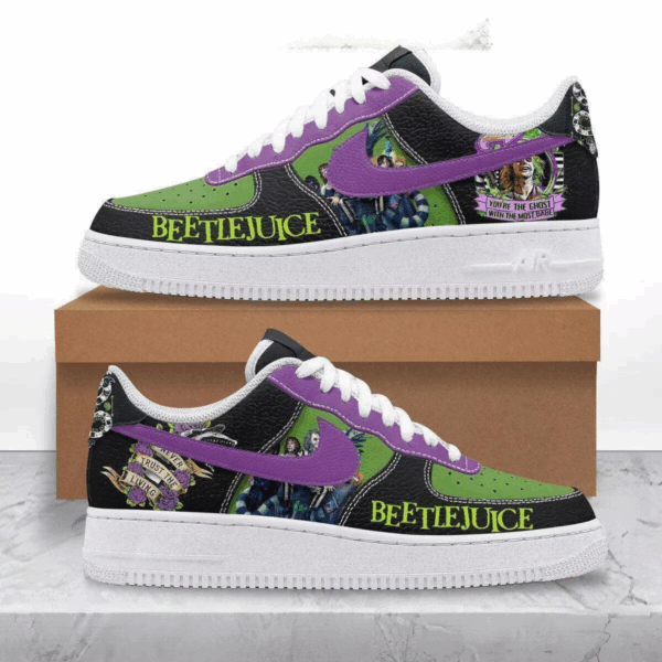 Tubopro Beetlejuice Beetlejuice Air Low-Top Sneakers Shoes For Men And Women