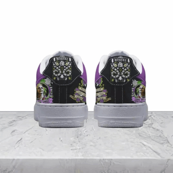 Tubopro Beetlejuice Beetlejuice Air Low-Top Sneakers Shoes For Men And Women - Image 3
