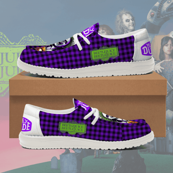 Tubopro Beetlejuice Personalized Hey Dude Shoes For Men And Women - Image 5